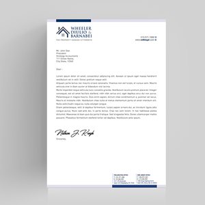 Letterhead Design by Designers Hub for this project | Design: #30273886