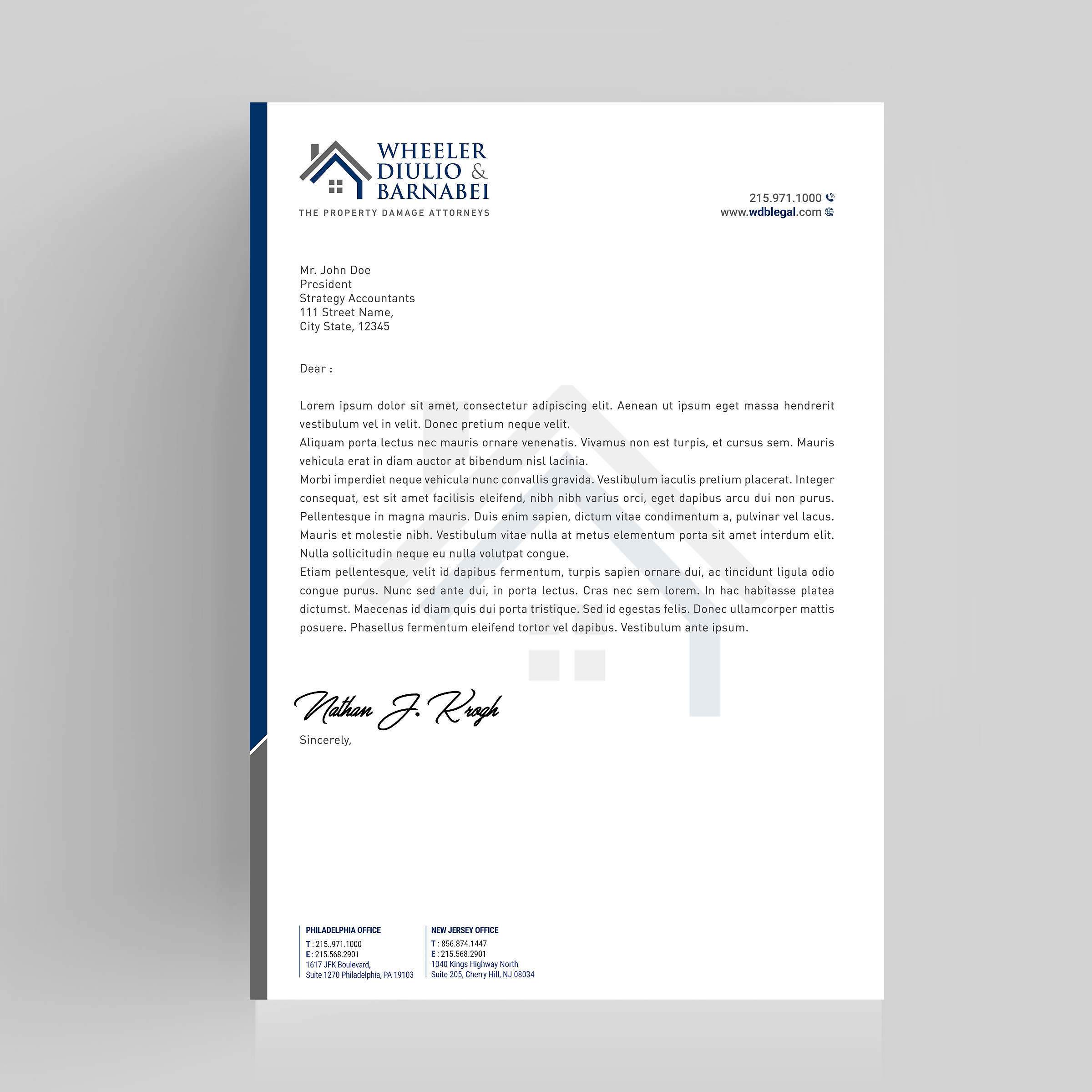 Letterhead Design by Designers Hub for this project | Design #30274209