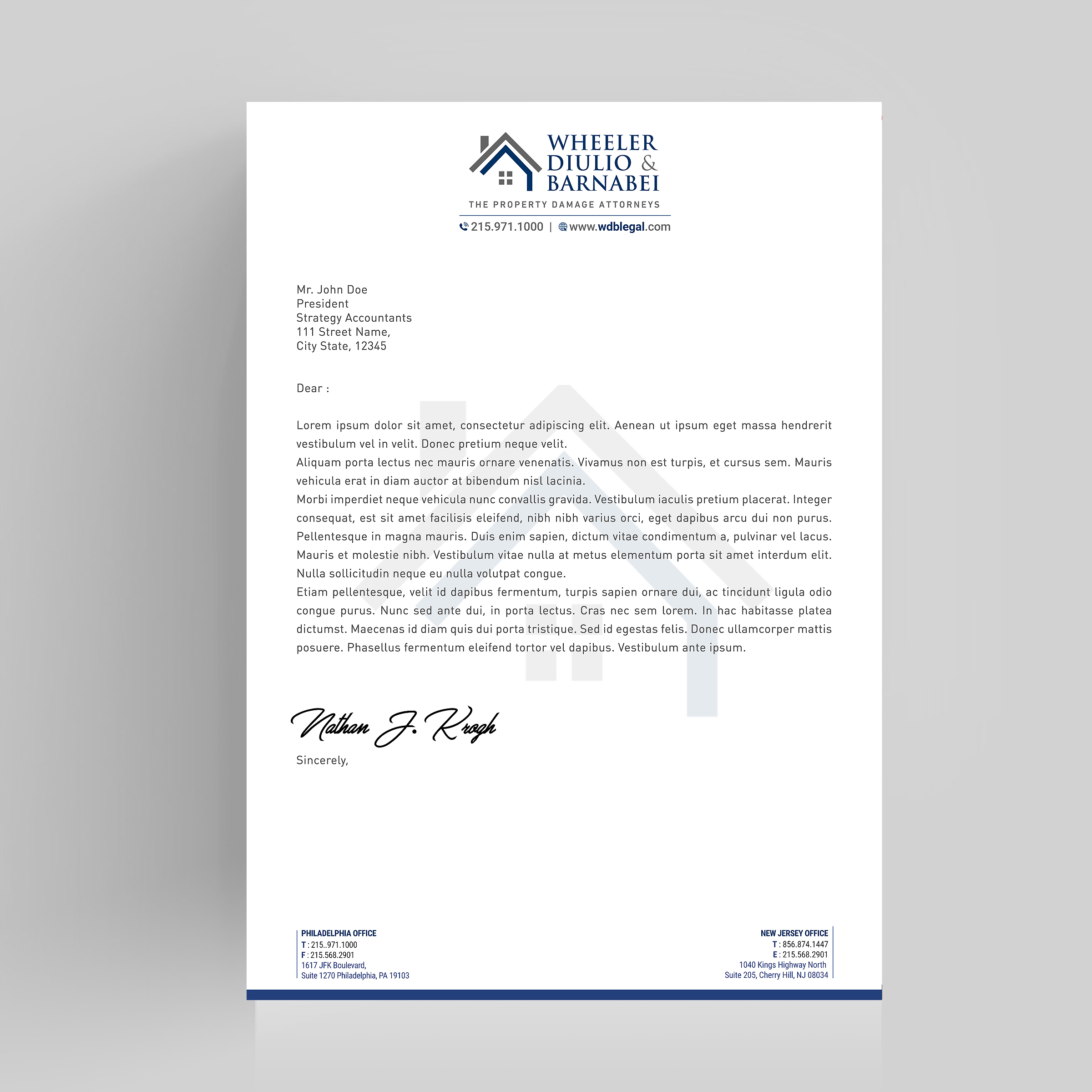Letterhead Design by Designers Hub for this project | Design #30274425