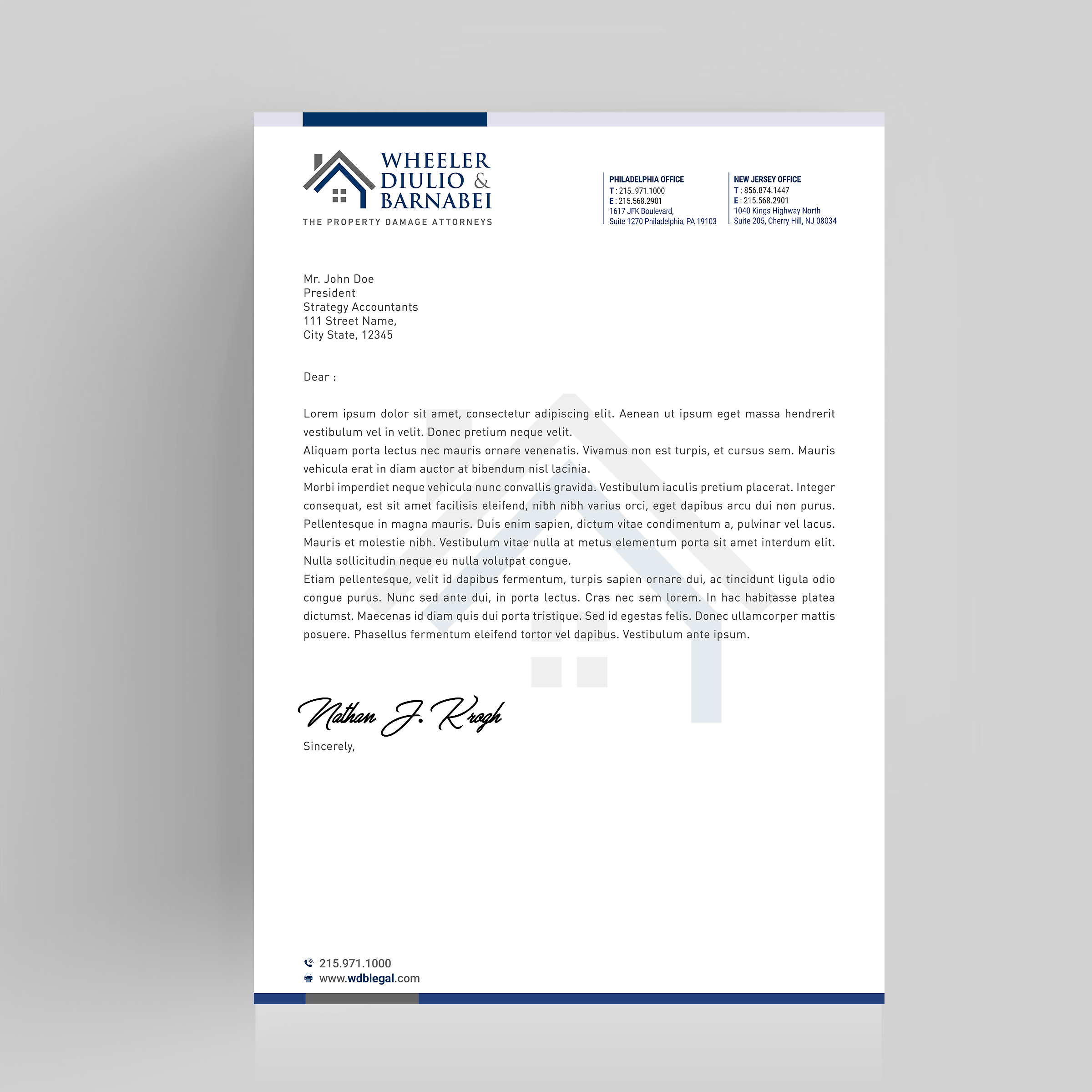 Letterhead Design by Designers Hub for this project | Design #30280951