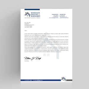 Letterhead Design by Designers Hub for this project | Design: #30281172
