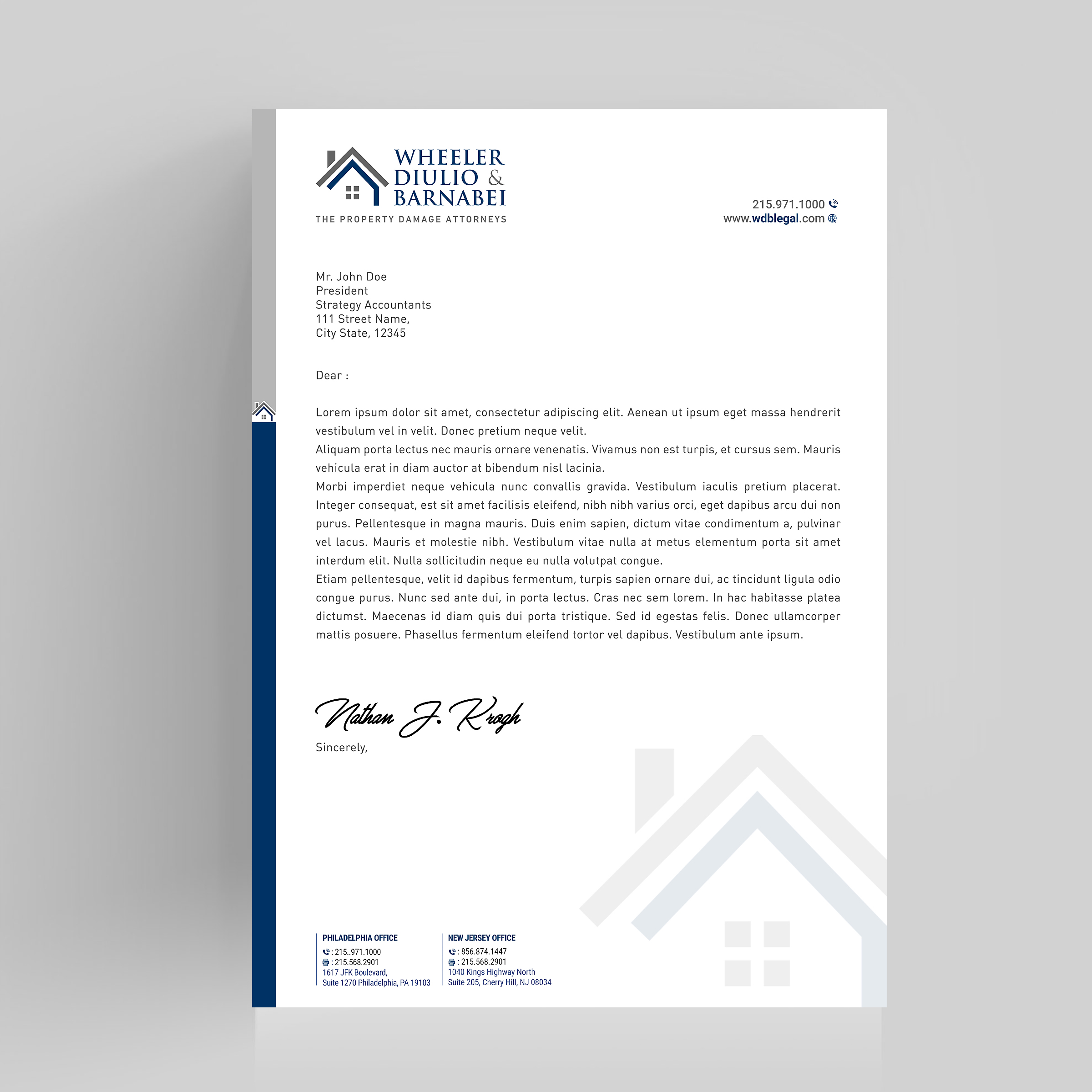 Letterhead Design by Designers Hub for this project | Design #30287491