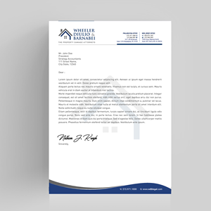 Letterhead Design by Designers Hub for this project | Design: #30293044