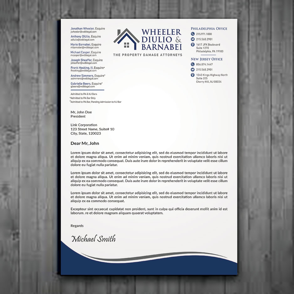 Letterhead Design by sadikul islam for this project | Design #30297223