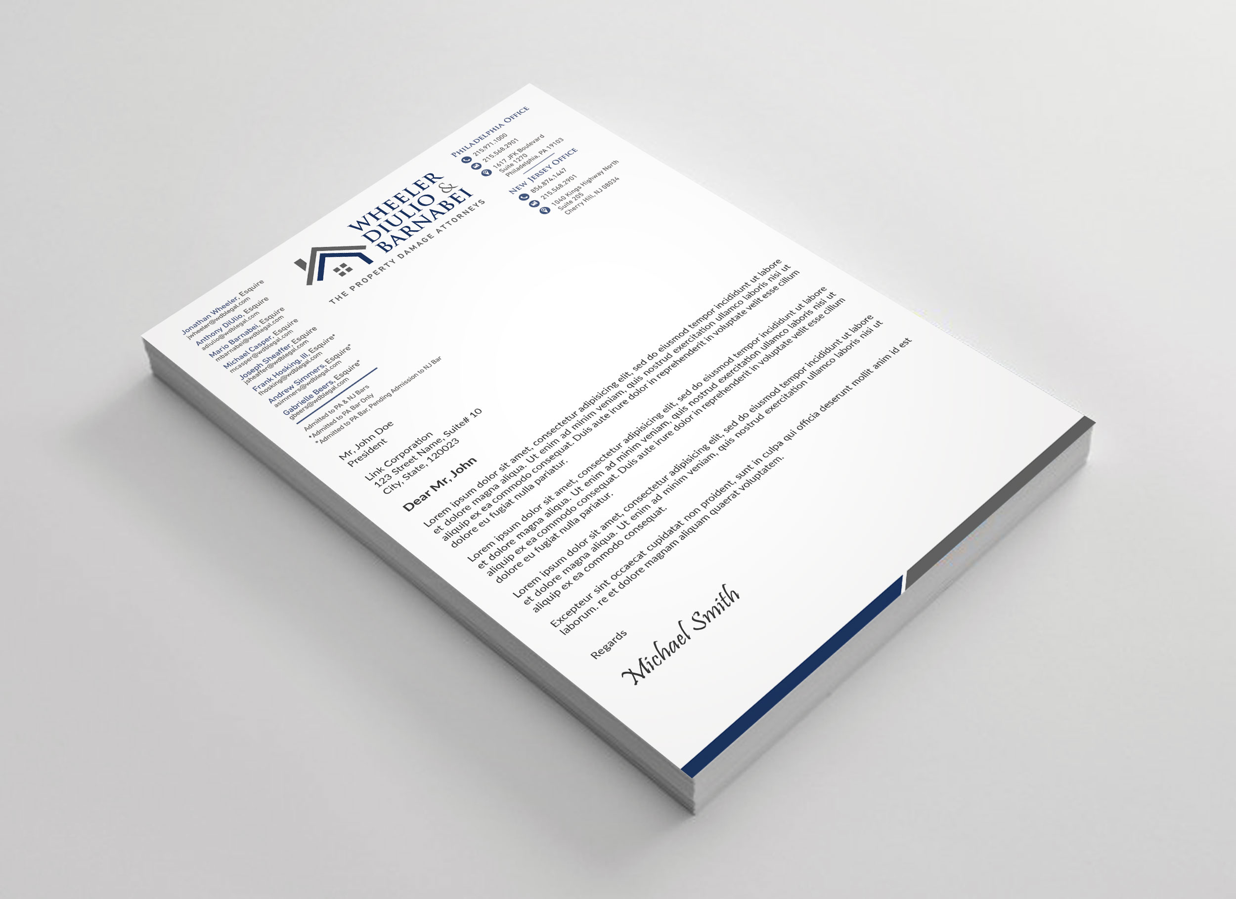 Letterhead Design by sadikul islam for this project | Design #30297258