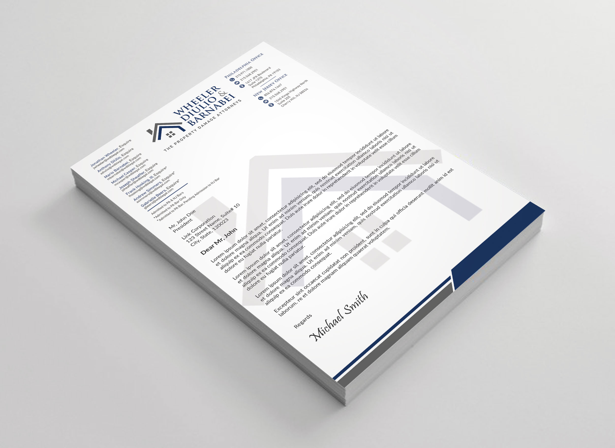 Letterhead Design by sadikul islam for this project | Design #30326929