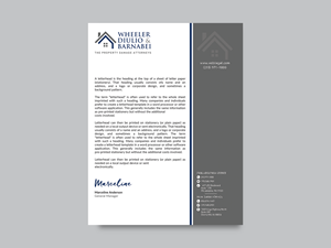 Letterhead Design by Creative Moon Design