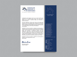 Letterhead Design by Creative Moon Design for this project | Design: #30305672