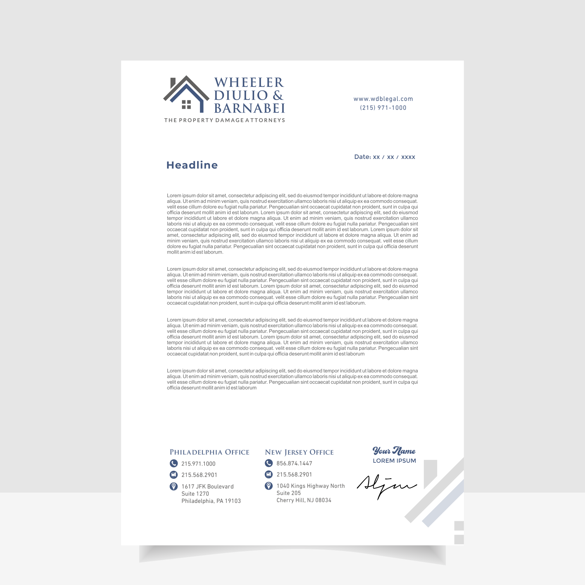 Letterhead Design by ngibad for this project | Design #30296326
