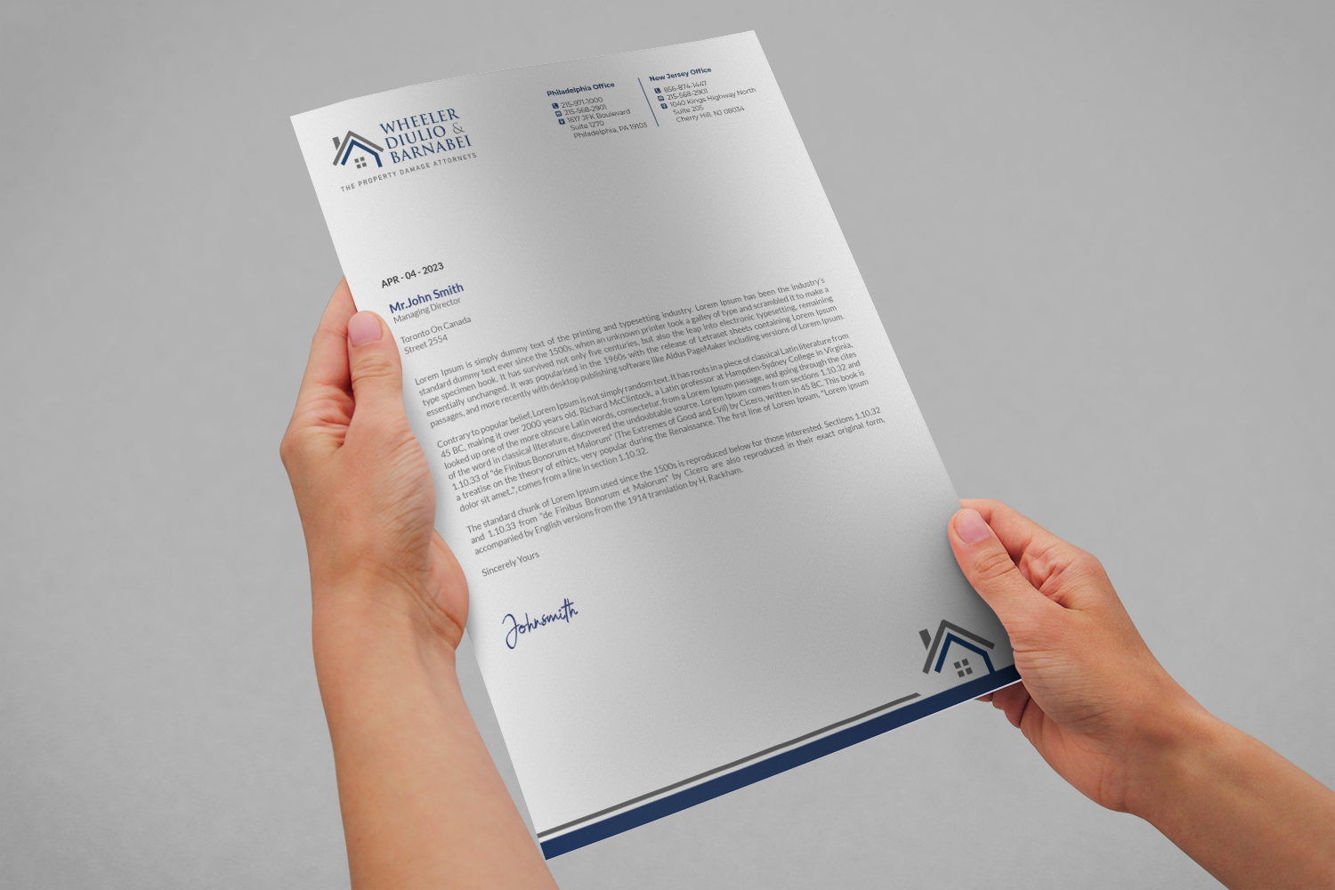 Letterhead Design by DesignsTRIBE for this project | Design #30309155