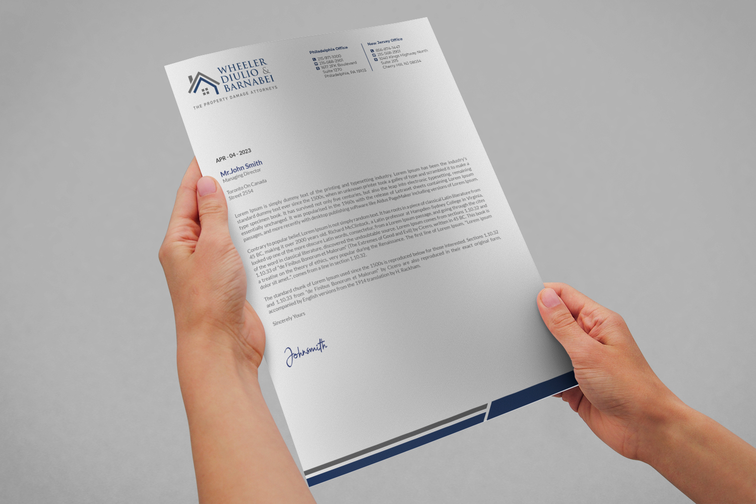 Letterhead Design by DesignsTRIBE for this project | Design #30309157