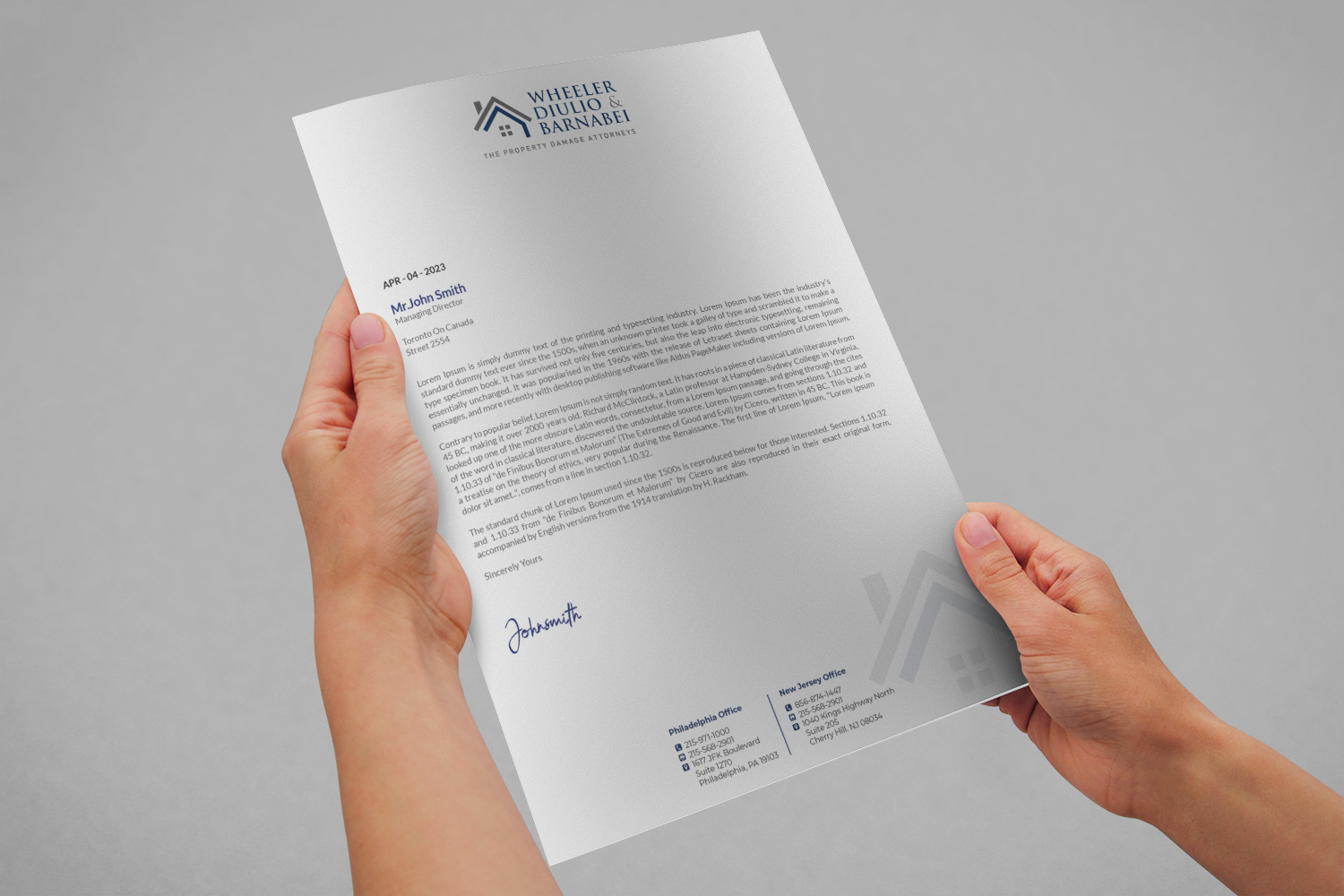 Letterhead Design by DesignsTRIBE for this project | Design #30309158