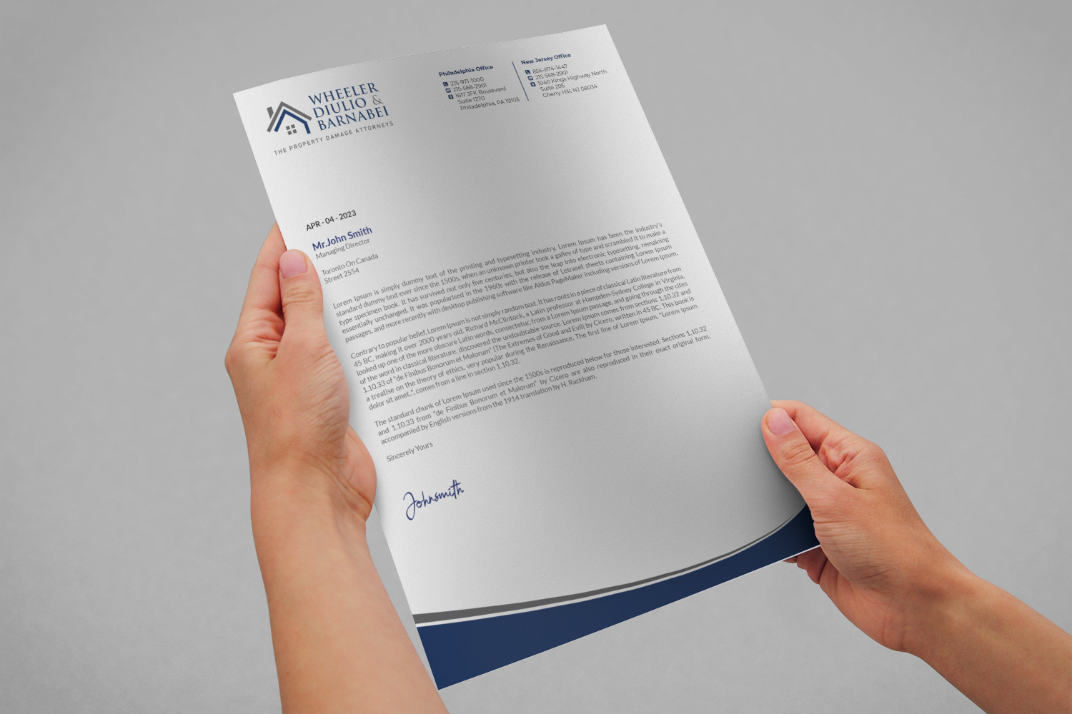 Letterhead Design by DesignsTRIBE for this project | Design #30309159