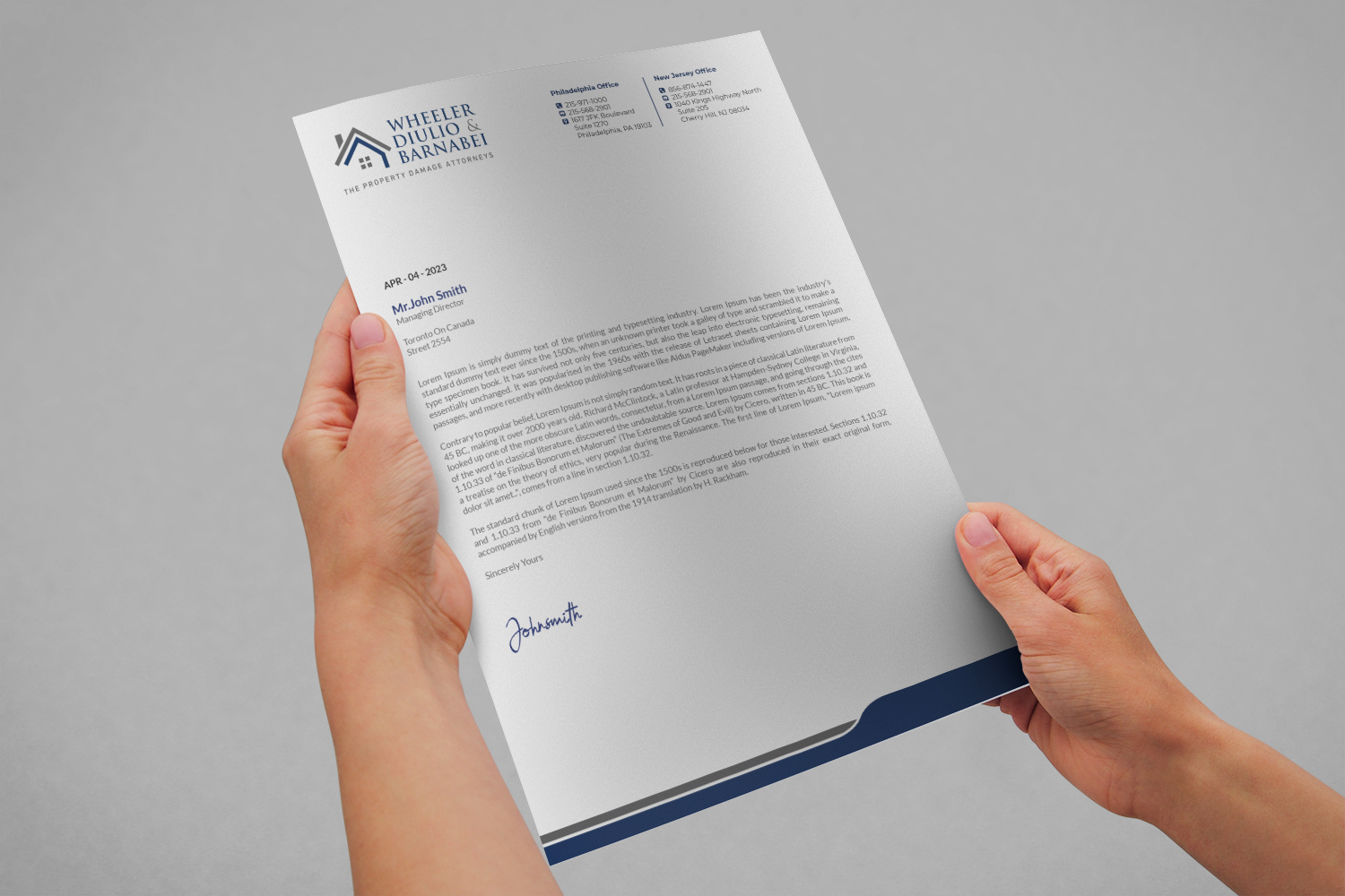 Letterhead Design by DesignsTRIBE for this project | Design #30309164