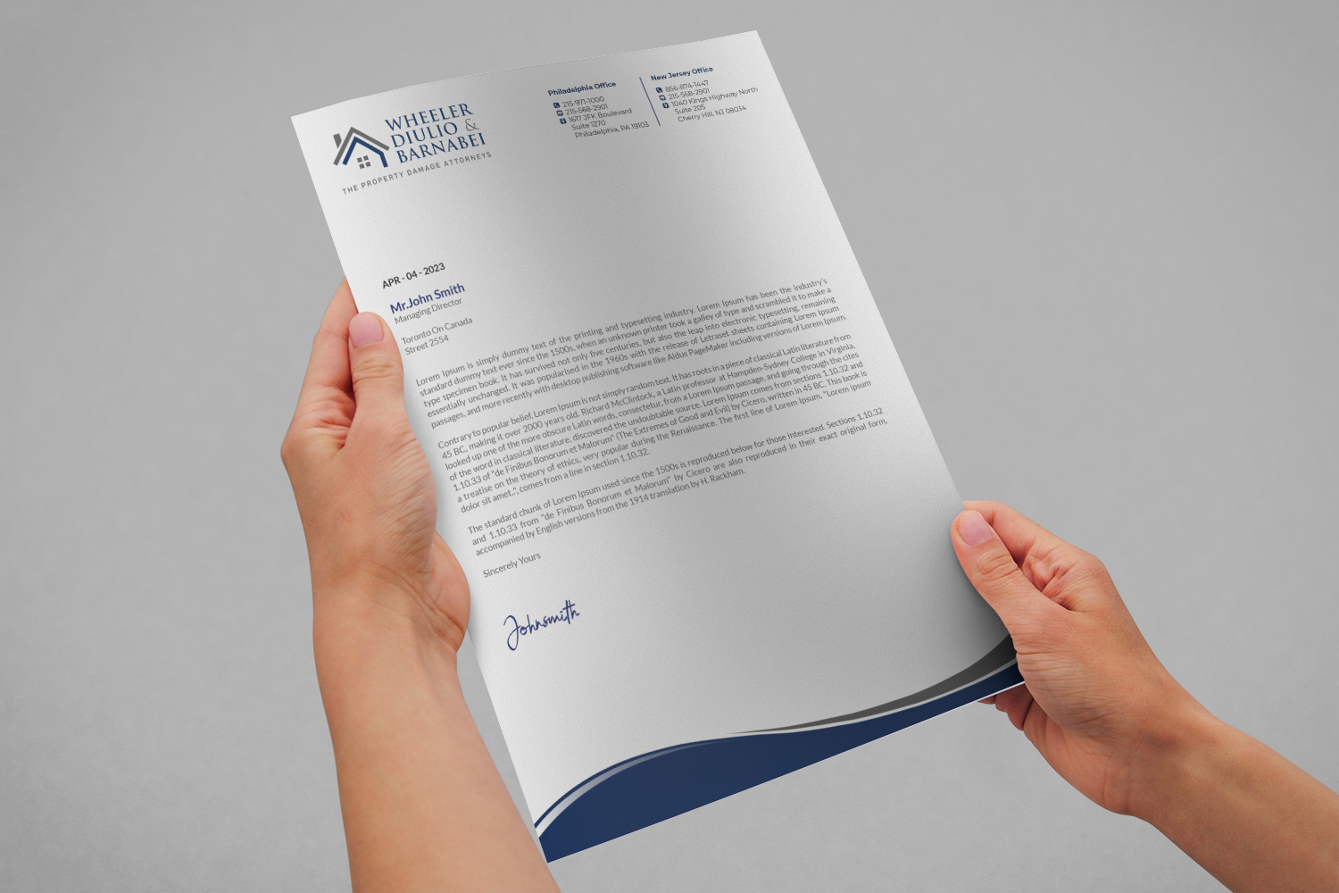 Letterhead Design by DesignsTRIBE for this project | Design #30309165