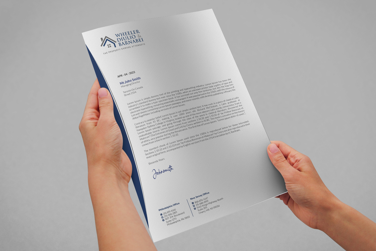 Letterhead Design by DesignsTRIBE for this project | Design #30309166