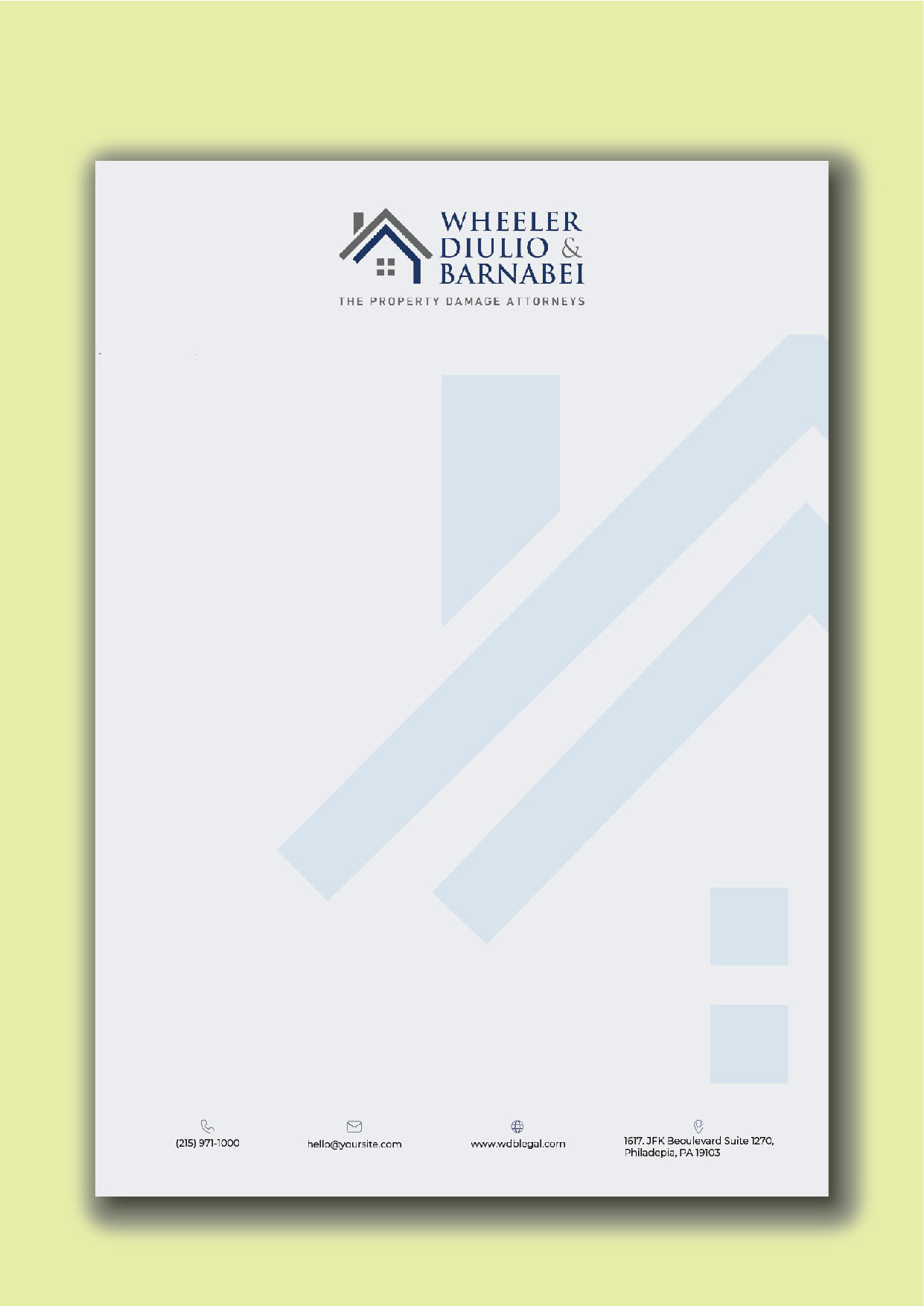 Letterhead Design by Amar Jacob for this project | Design #30330224
