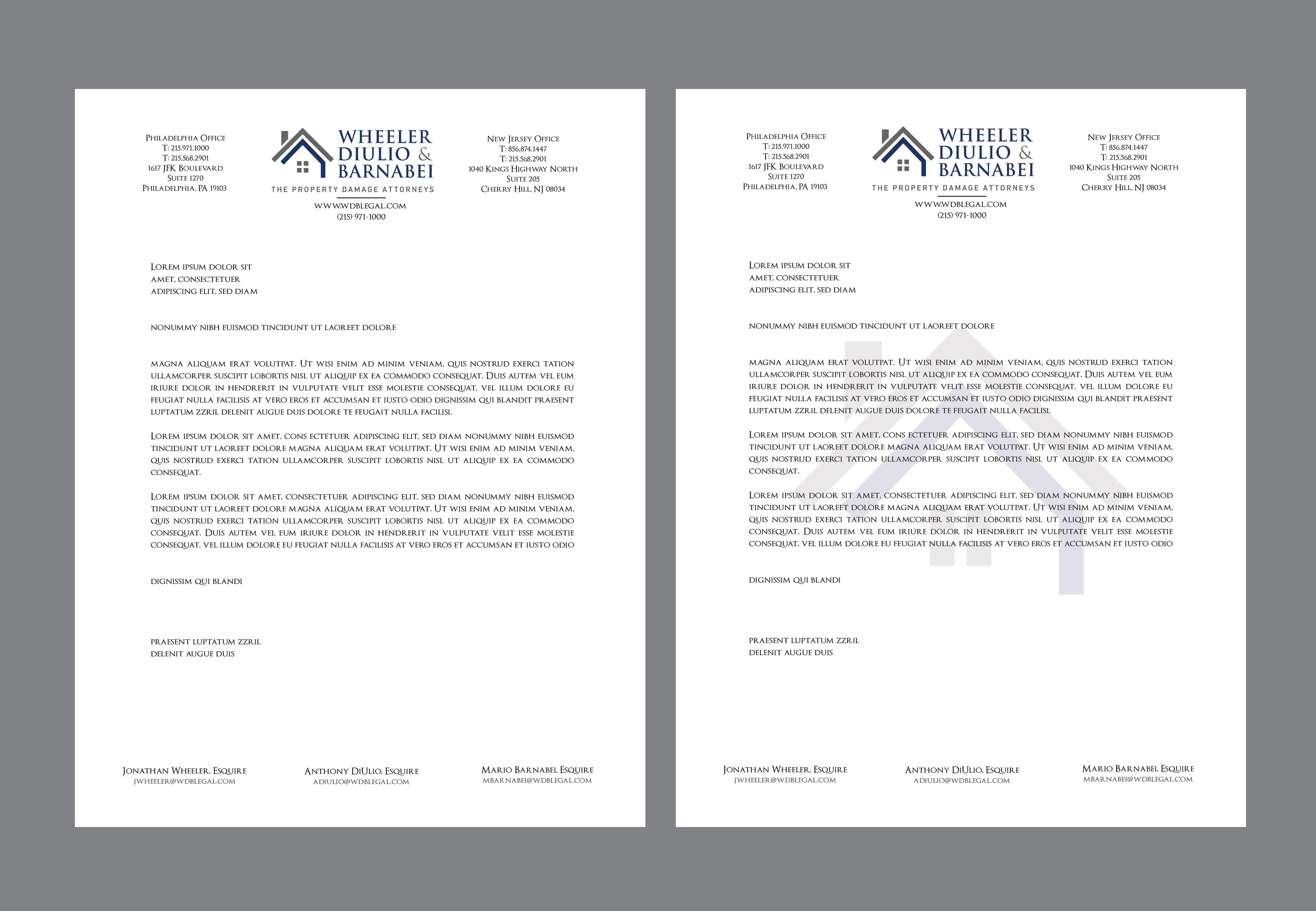 Letterhead Design by Creative D2024 for this project | Design #30282357