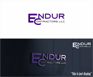 Logo Design by alkaline for Endur Contractors, LLC | Design: #30277289
