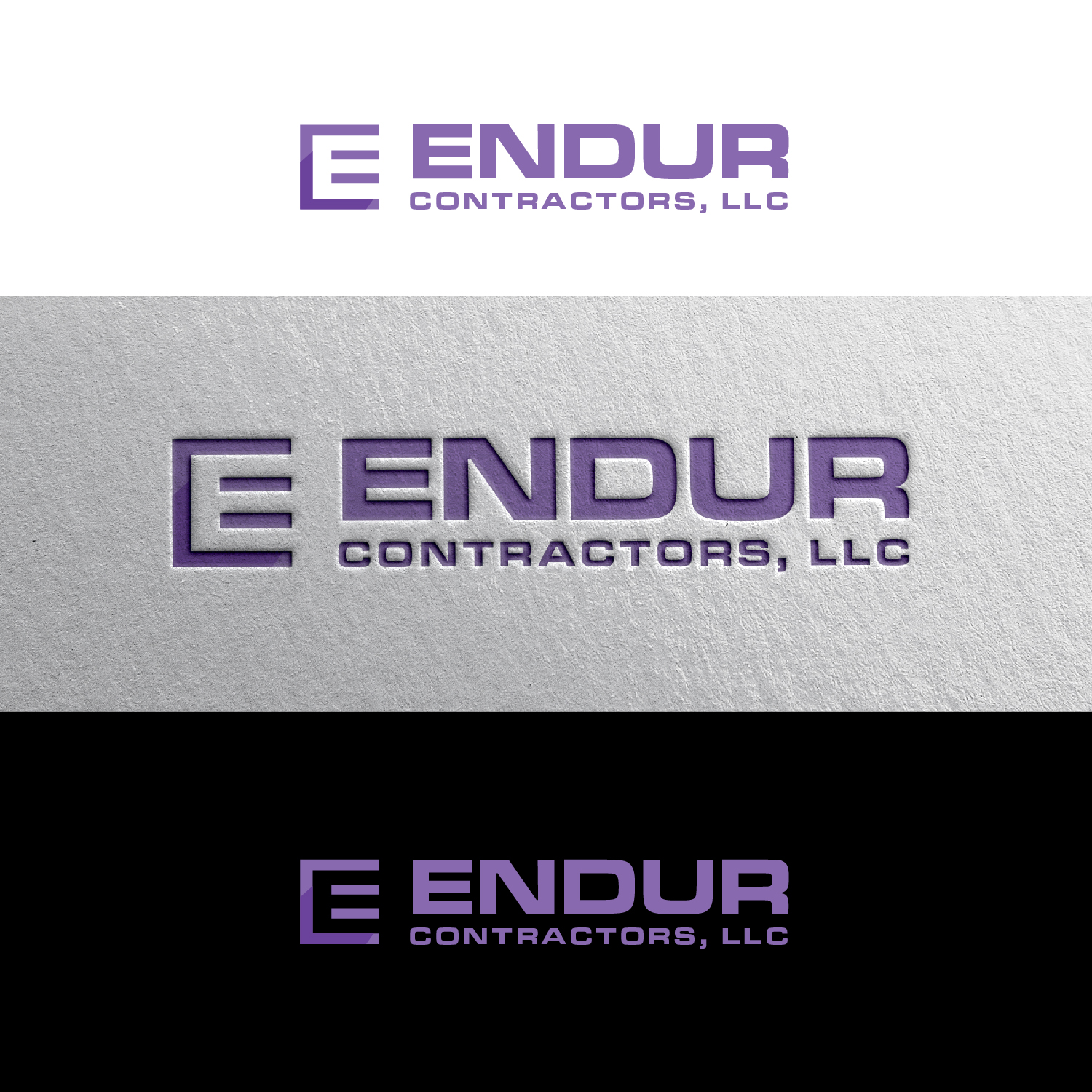 Logo Design by S.H Designs for Endur Contractors, LLC | Design #30275025