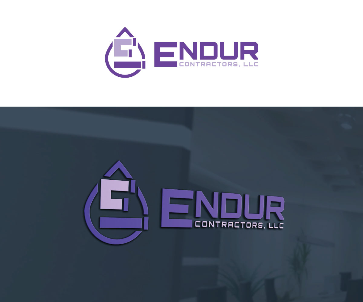 Logo Design by Srk pix!14 for Endur Contractors, LLC | Design #30277313