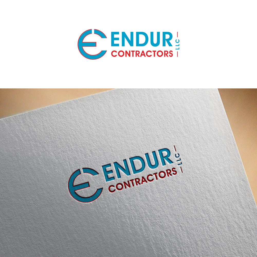 Logo Design by Rear Designer for Endur Contractors, LLC | Design #30291360