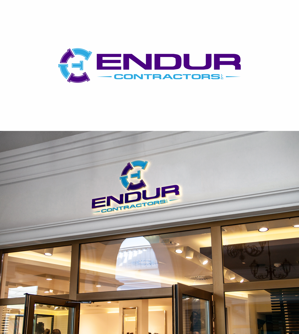 Logo Design by RA-bica for Endur Contractors, LLC | Design #30277851