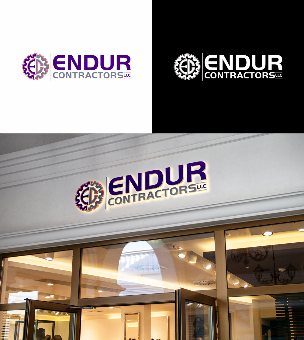 Logo Design by RA-bica for Endur Contractors, LLC | Design #30277852