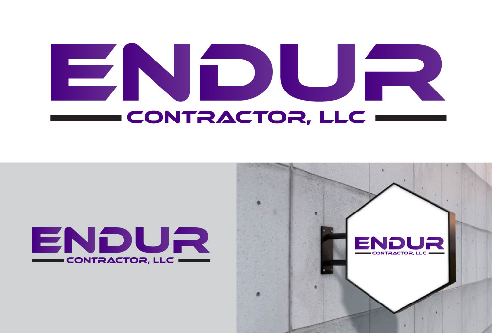 Logo Design by graphizaib for Endur Contractors, LLC | Design #30276627