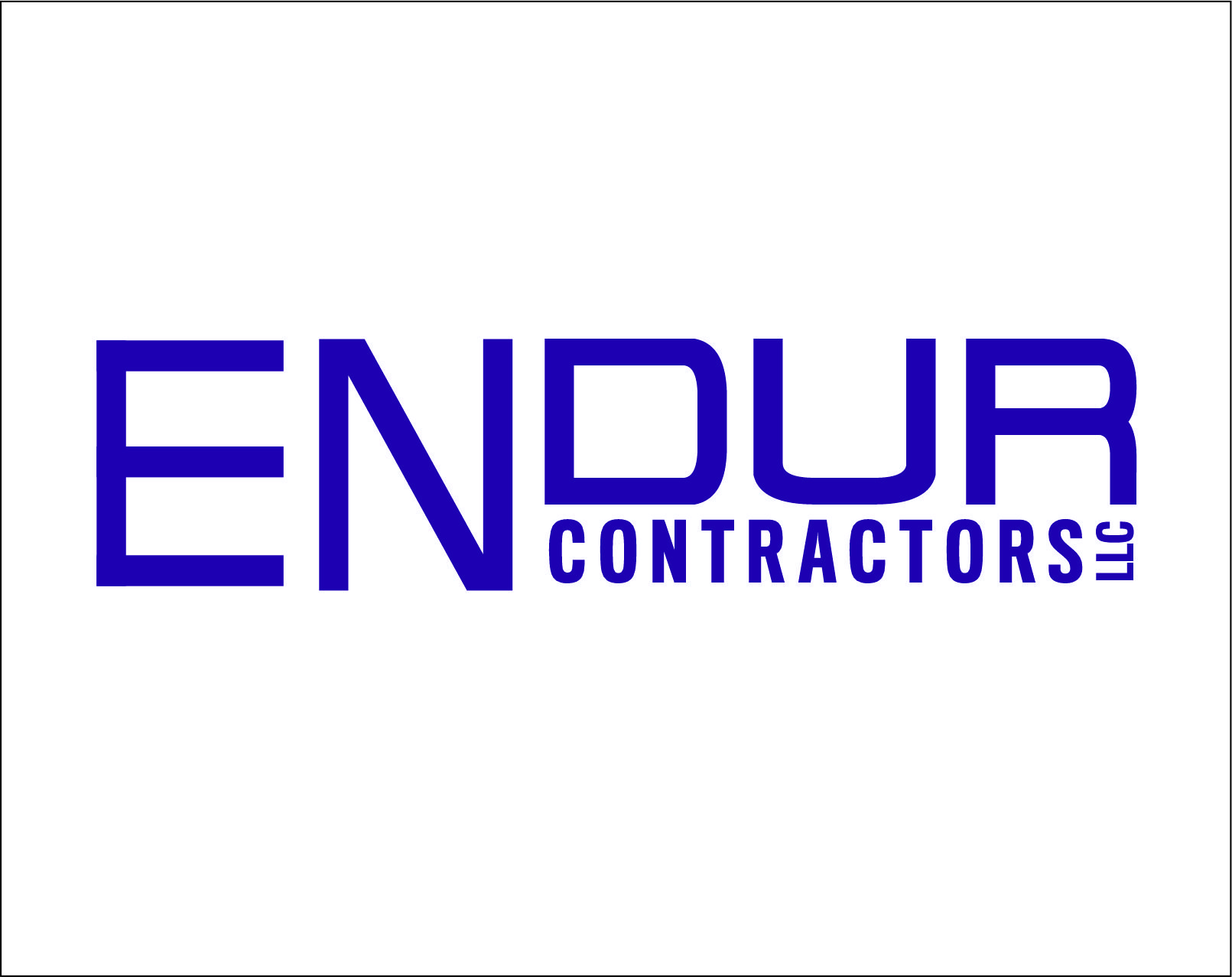 Logo Design by pipeyard for Endur Contractors, LLC | Design #30274060