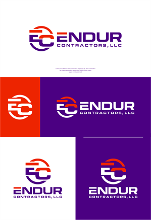 Logo Design by artswolf for Endur Contractors, LLC | Design: #30278526