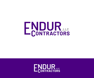 Logo Design by ecorokerz for Endur Contractors, LLC | Design: #30278350