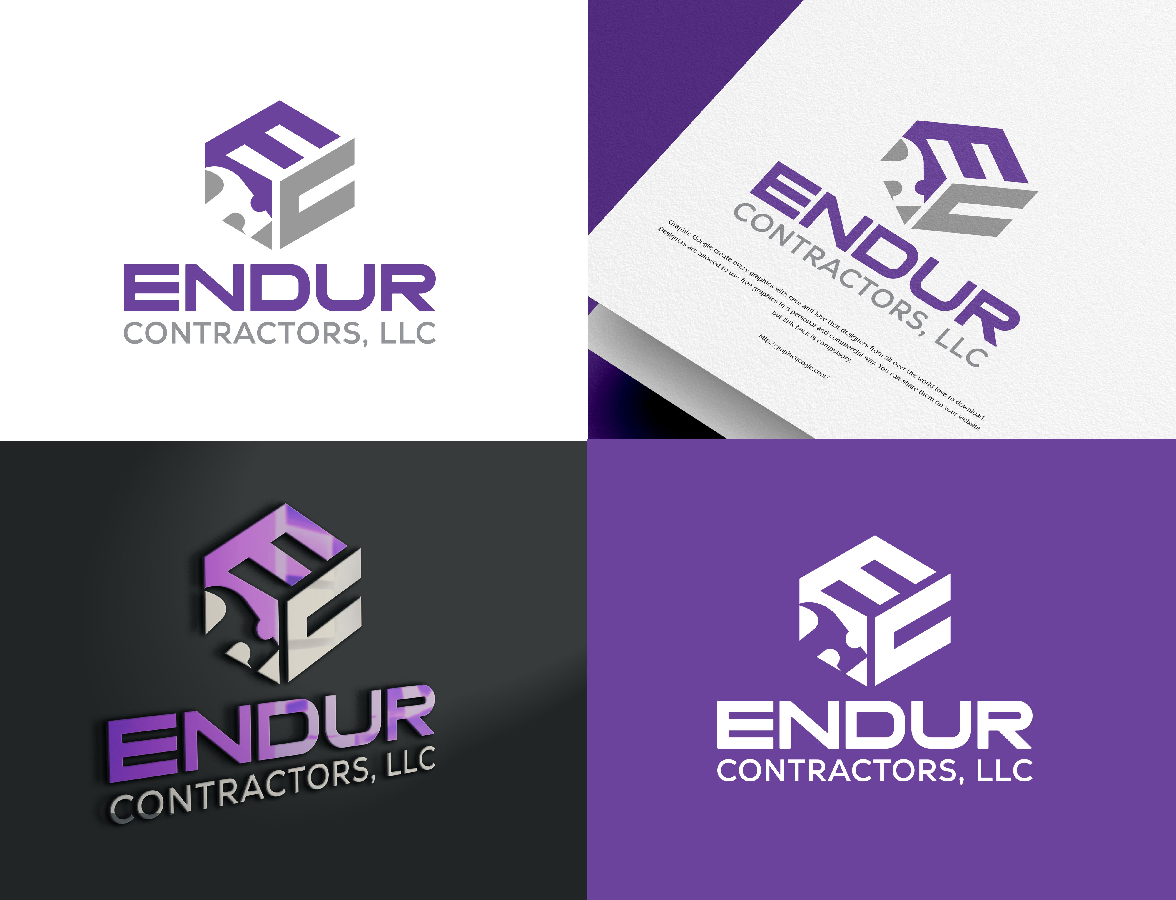 Design de Logo par aexoagency pour Endur Contractors, LLC | Design #30278993