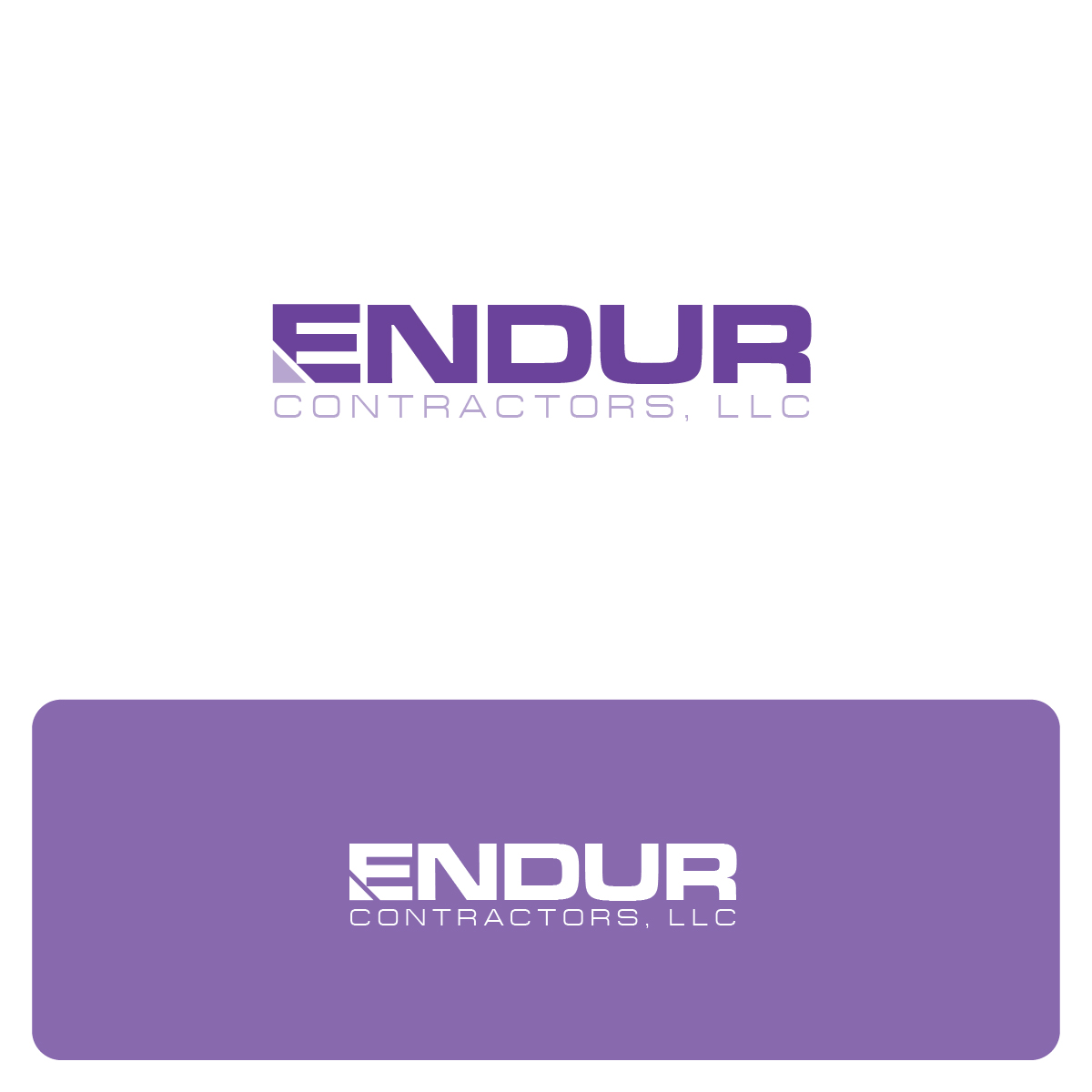 Logo Design by Maxo-Biz for Endur Contractors, LLC | Design #30278792