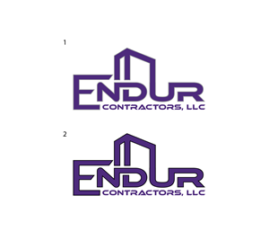 Logo Design by geni for Endur Contractors, LLC | Design: #30274835
