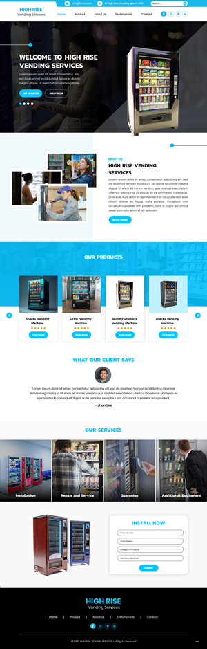 Web Design by pb for this project | Design: #30280802