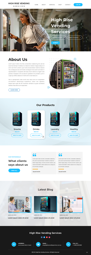 Web Design by pb for this project | Design: #30280813
