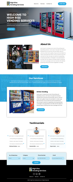 Web Design by pb for this project | Design: #30287320