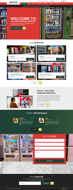Web Design by creative.bugs for this project | Design: #30278702