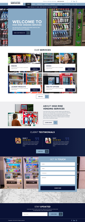 Web Design by creative.bugs for this project | Design: #30300849