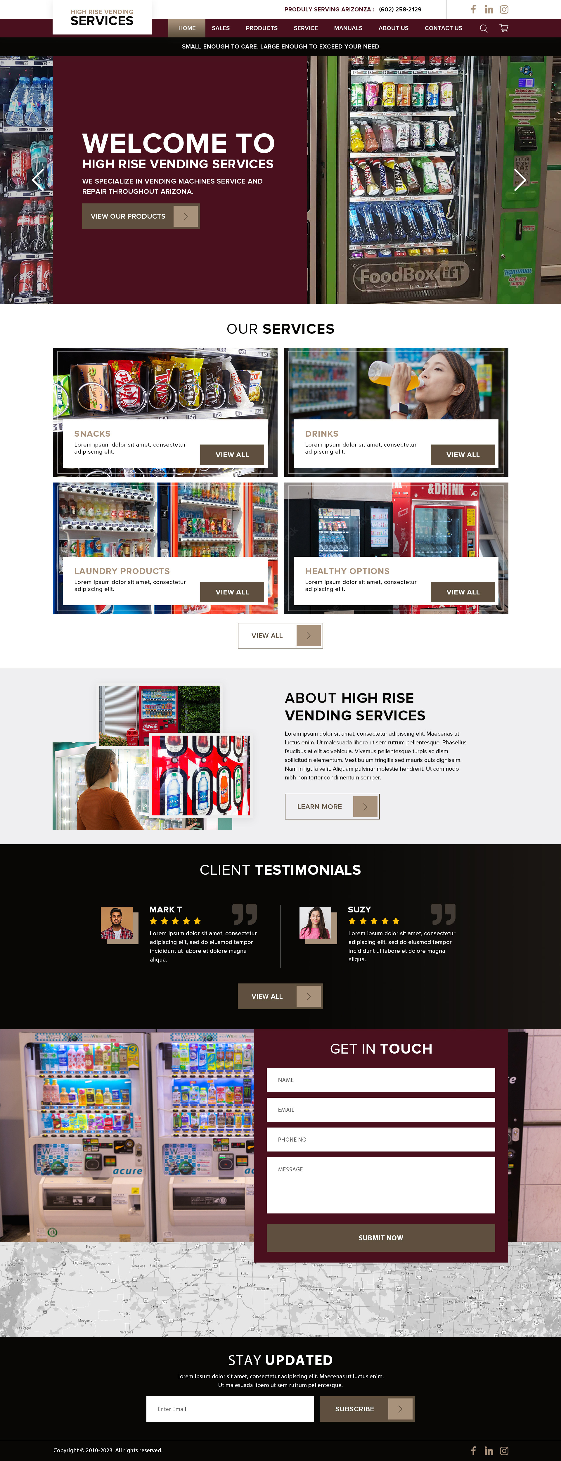Web Design by creative.bugs for this project | Design #30300851