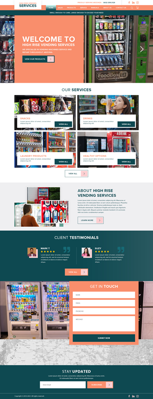 Web Design by creative.bugs for this project | Design: #30300852