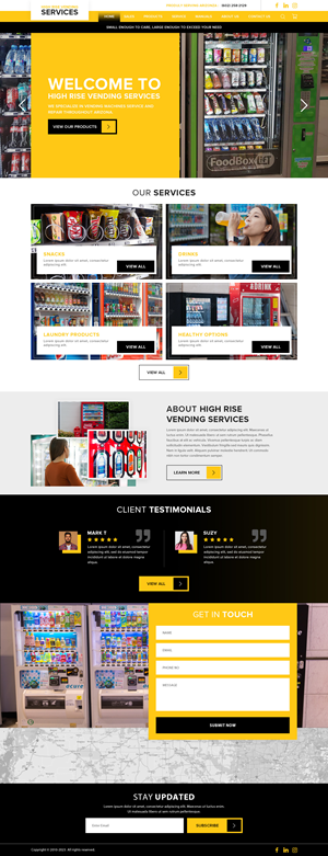 Web Design by creative.bugs for this project | Design: #30300854