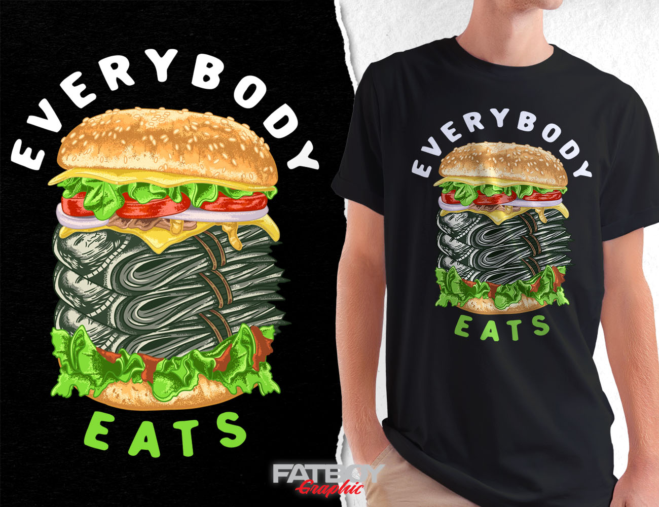 T-shirt Design by Fatboy Graphic for this project | Design #30296308
