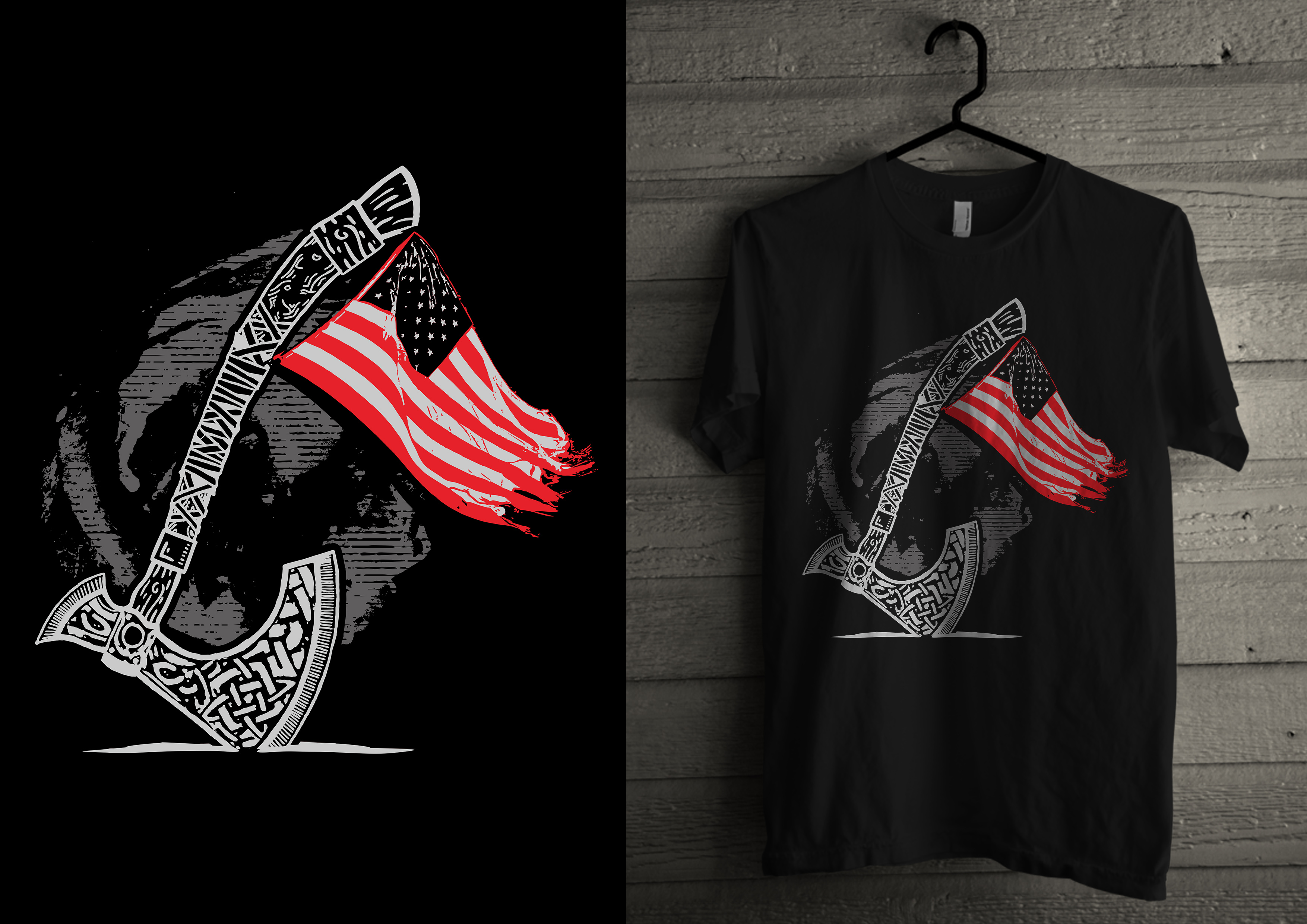 T-shirt Design by denuj for Viking Secreto LLC | Design #30297278