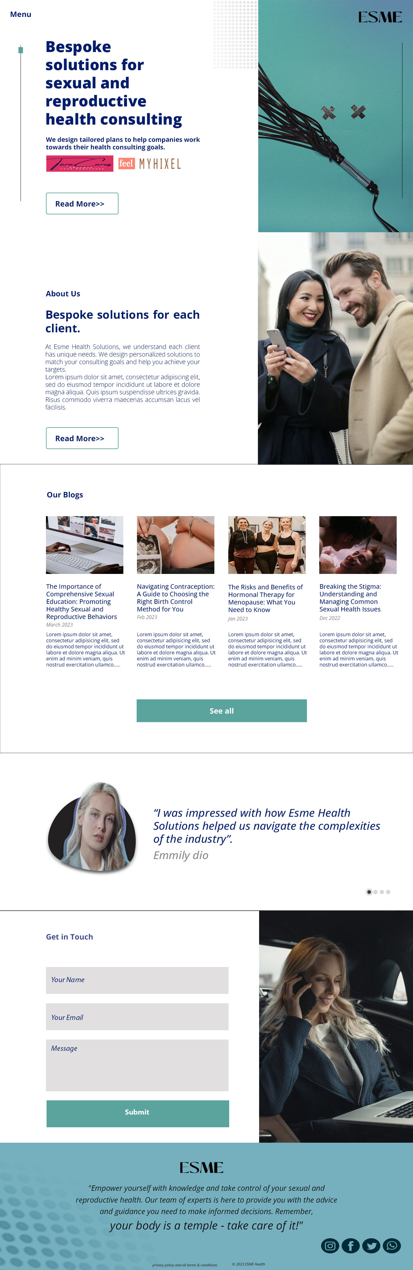 Web Design by RAJU for this project | Design #30364438