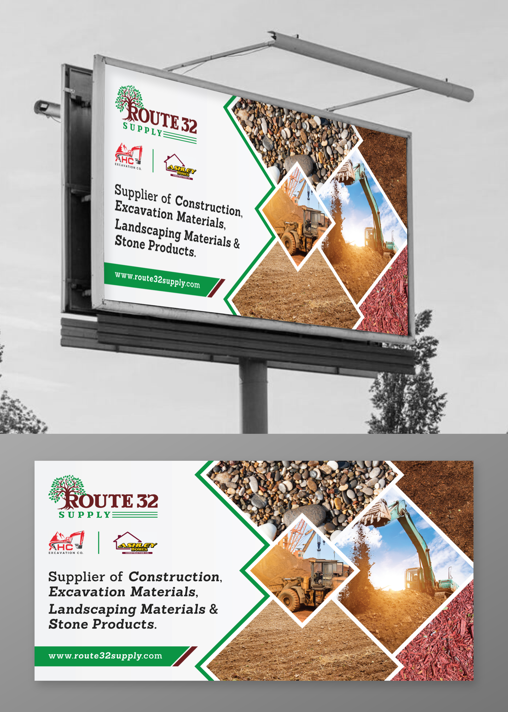 Billboard Design by KreativeMadz for Ashley Homes Construction Co LLC | Design #30329161