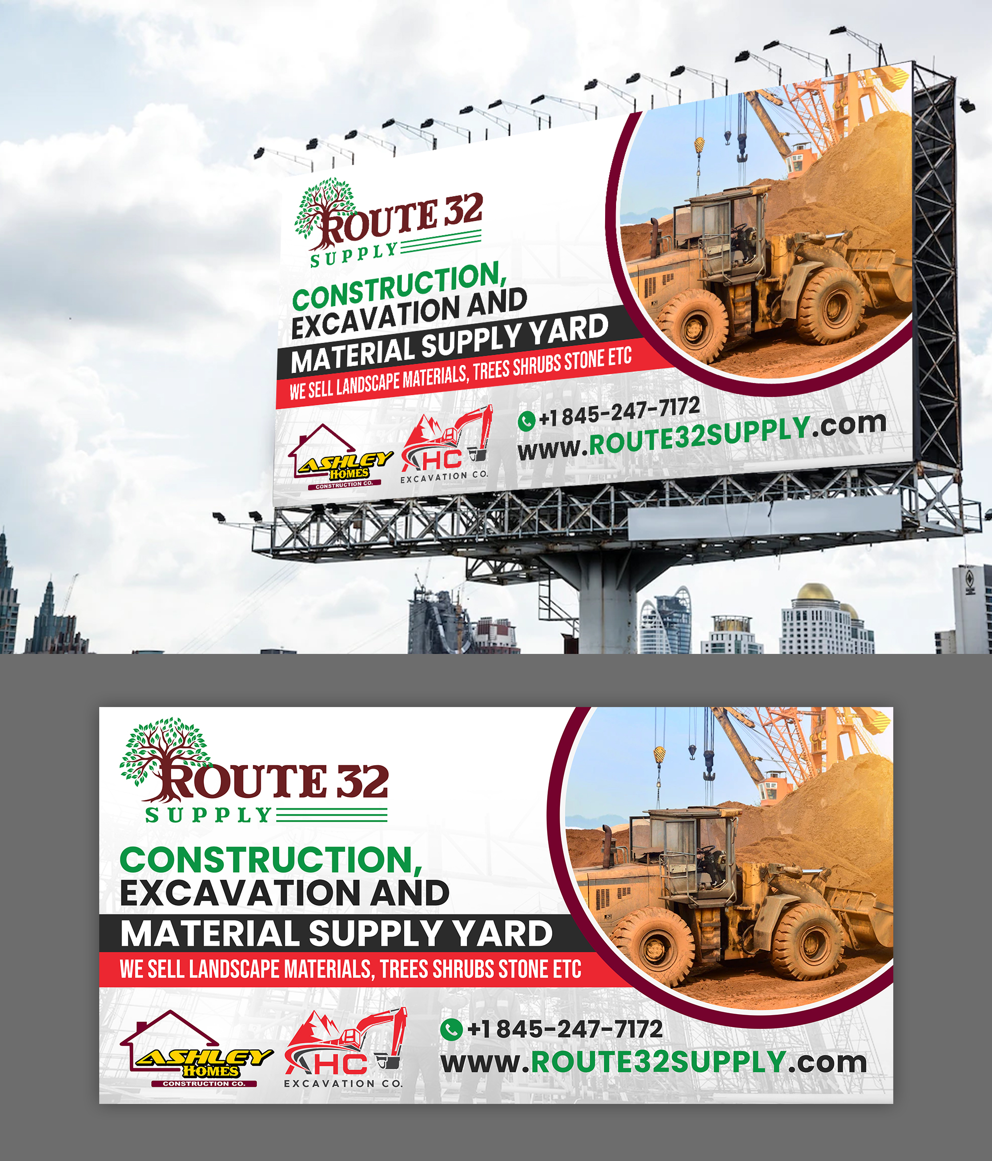 Billboard Design by debdesign for Ashley Homes Construction Co LLC | Design #30322602