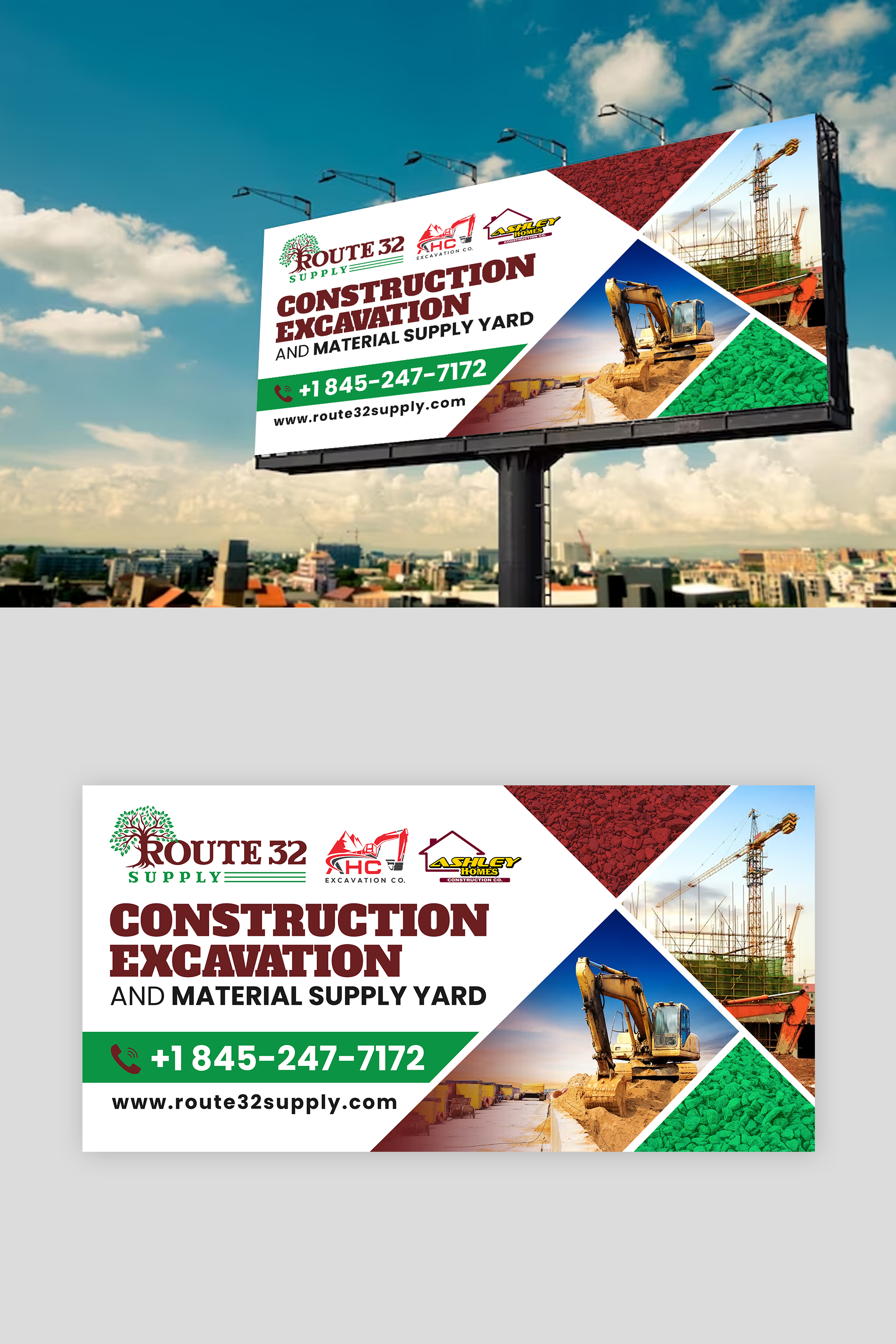 Billboard Design by debdesign for Ashley Homes Construction Co LLC | Design #30322802