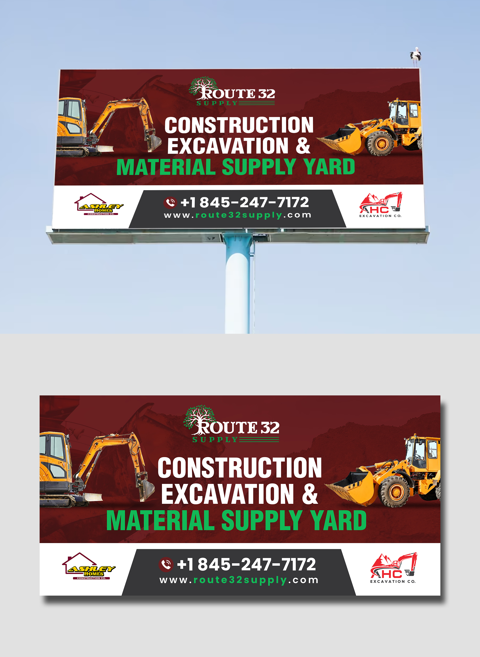 Billboard Design by debdesign for Ashley Homes Construction Co LLC | Design #30322901
